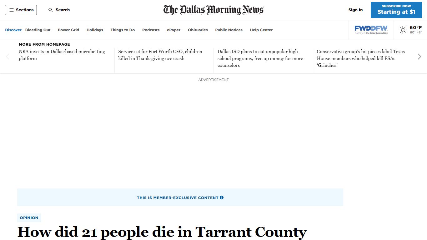 How did 21 people die in Tarrant County Jail? Here’s what we know